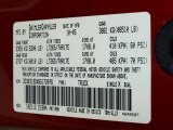 2006 Ram 1500 Color Code for Inferno Red Crystal Pearl - Color Code: PRH