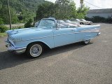 1957 Larkspur Blue Chevrolet Bel Air Convertible #81288295