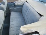 1957 Chevrolet Bel Air Convertible Rear Seat