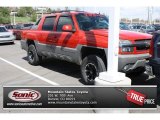 Victory Red Chevrolet Avalanche in 2002