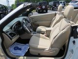 2012 Chrysler 200 Touring Convertible Black/Light Frost Interior