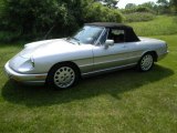 1992 Alfa Romeo Spider Argento Silver Metallic