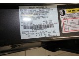 2007 MKZ Color Code for Alloy Metallic - Color Code: G5
