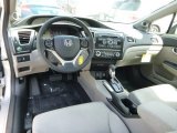 2013 Honda Civic Hybrid Sedan Gray Interior