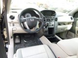2013 Honda Pilot LX 4WD Gray Interior