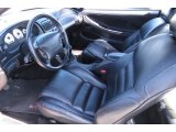 1996 Ford Mustang SVT Cobra Coupe Black Interior