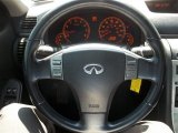 2005 Infiniti G 35 Sedan Steering Wheel