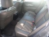2011 Infiniti M 37 Sedan Rear Seat