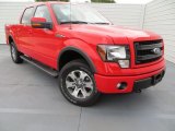 2013 Race Red Ford F150 FX4 SuperCrew 4x4 #81349100