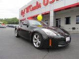 2007 Magnetic Black Pearl Nissan 350Z Enthusiast Coupe #81348899
