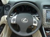 2011 Lexus IS 250C Convertible Steering Wheel