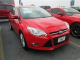 2012 Race Red Ford Focus SEL Sedan #81348891