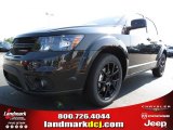 2013 Brilliant Black Crystal Pearl Dodge Journey SXT Blacktop #81348972