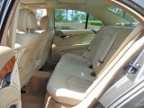 2008 Mercedes-Benz E 350 4Matic Sedan Rear Seat