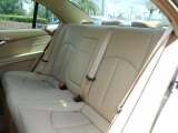 2008 Mercedes-Benz E 350 4Matic Sedan Rear Seat