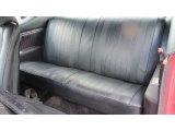1970 Chevrolet Chevelle Malibu Sport Coupe Rear Seat