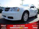 2013 New Bright White Dodge Avenger SE V6 #81348961