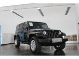 2010 Natural Green Pearl Jeep Wrangler Unlimited Sahara 4x4 #81349191