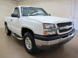 2003 Summit White Chevrolet Silverado 1500 LS Regular Cab 4x4 #81348779