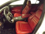 2011 Dodge Charger R/T Plus Black/Radar Red Interior