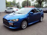 2011 Octane Blue Pearl Mitsubishi Lancer Evolution GSR #81349182