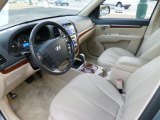 2009 Hyundai Santa Fe Limited 4WD Beige Interior