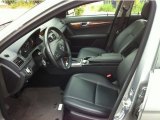 2009 Mercedes-Benz C 300 4Matic Black Interior