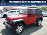 2013 Flame Red Jeep Wrangler Sport S 4x4 #81349045