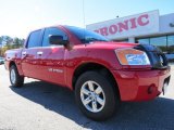 2010 Red Alert Nissan Titan XE Crew Cab #81349042