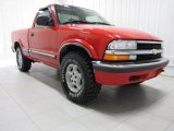 1999 Victory Red Chevrolet S10 LS Regular Cab 4x4 #81349245
