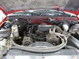 1999 Chevrolet S10 LS Regular Cab 4x4 4.3 Liter OHV 12-Valve V6 Engine