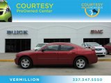 2007 Inferno Red Crystal Pearl Dodge Charger SXT #81403888