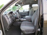 2013 Ram 1500 Big Horn Quad Cab Black/Diesel Gray Interior