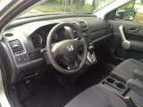 2007 Honda CR-V LX 4WD Black Interior