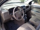2007 Jeep Compass Sport Pastel Pebble Beige Interior