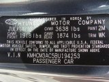 2011 Accent Color Code for Charcoal Gray - Color Code: 2M
