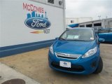 2013 Blue Candy Ford Fiesta SE Sedan #81403360