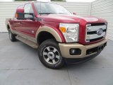 2013 Ford F250 Super Duty King Ranch Crew Cab 4x4 Front 3/4 View