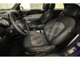 2013 Mini Cooper S Paceman Leather/Cloth Hot Cross Carbon Black Interior