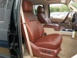 2013 Ford F250 Super Duty King Ranch Crew Cab 4x4 Front Seat