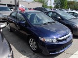 2010 Royal Blue Pearl Honda Civic LX Sedan #81403913