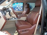2013 Ford F250 Super Duty King Ranch Crew Cab 4x4 King Ranch Chaparral Leather/Adobe Trim Interior