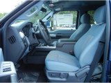 2013 Ford F250 Super Duty XLT Crew Cab 4x4 Steel Interior