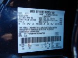 2013 F250 Super Duty Color Code for Blue Jeans Metallic - Color Code: N1