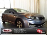 2012 Light Graphite Kia Optima Hybrid #81403322