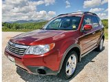 2009 Camellia Red Pearl Subaru Forester 2.5 X Premium #81403805