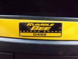 2005 Dodge Ram 1500 SLT Rumble Bee Regular Cab Rumble Bee Second Swarm 0492
