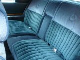1985 Cadillac Eldorado Coupe Rear Seat