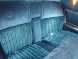 1985 Cadillac Eldorado Coupe Rear Seat