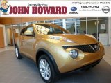 Atomic Gold Nissan Juke in 2013